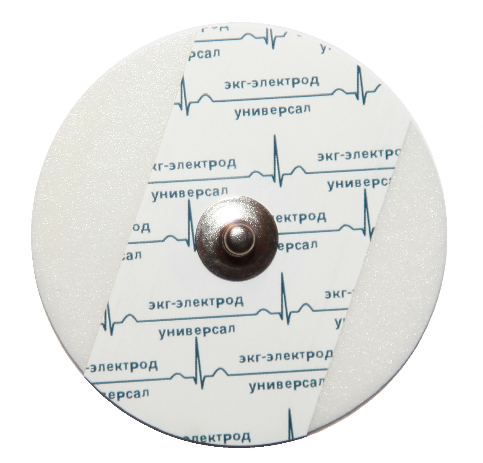 Электрод одноразовый универсальный для ЭКГ и холтеровского мониторирования с твердым гелем D 50мм (Код 5000)